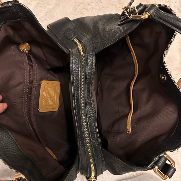 Coach Jacquard Legacy Edie 31 Shoulder Bag - Picture 3 of 9